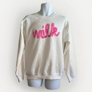 ⭐️ Offer B2G2! BUY 2 GET 2 FREE! 
Milk Sweatshirt